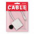 Маленькое фото товара - Адаптер Smartbuy mini Displayport M - HDMI F (A132)/50. Вариант №2