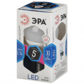 Маленькое фото товара - Лампочка светодиодная ЭРА STD LED P45-5W-840-E14 E14 / Е14 5Вт шар нейтральный белый свет. Вариант №2