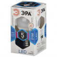 Маленькое фото товара - Лампочка светодиодная ЭРА STD LED P45-5W-840-E27 E27 / Е27 5Вт шар нейтральный белый свет. Вариант №2