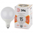 Маленькое фото товара - Лампочка светодиодная ЭРА STD LED G95-15W-2700K-E27 E27 / Е27 15Вт шар теплый белый свет. Вариант №1
