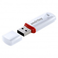 Маленькое фото товара - USB 2.0 накопитель Smartbuy 016GB Crown White (SB16GBCRW-W). Вариант №3