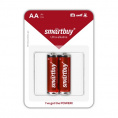 Маленькое фото товара - Батарейка алкалиновая Smartbuy LR6/2B (24/240)  (SBBA-2A02B). Вариант №3