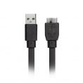 Маленькое фото товара - Кабель Smartbuy 762K USB 3.1 Micro B (M) - Type A (M),  5 Гб/с, 20 см, flat. Вариант №2
