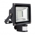 Маленькое фото товара - Светодиодный (LED) прожектор FL Sensor Smartbuy-20W/6500K/IP65 (SBL-FLSen-20-65K)/50. Вариант №1