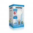 Маленькое фото товара - Светодиодная (LED) Лампа Smartbuy-R50-06W/6000/E14 (SBL-R50-06-60K-E14). Вариант №2