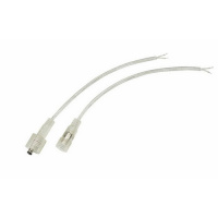 Фото товара - Соединительный кабель (2pin) герметичный (IP67) 2х0.35мм²  прозрачный  REXANT