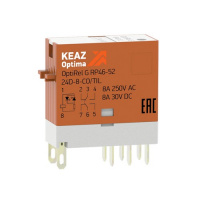 Фото товара - Реле промежуточное OptiRel G RP46-52-230-8-CO-S/TIL