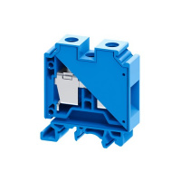 Фото товара - Клемма проходная винтовая OptiClip CTS-16-I-BU-76A-(0,2-16)-синий