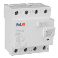 Фото товара - ВДТ без защиты от сверхтоков OptiDin DM63-4463-AC-4,5-УХЛ4 (4P, 63, 300mA)