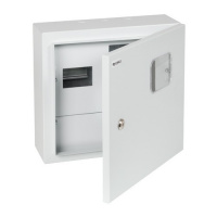 Фото товара - Корпус металлический ЩУРн-СТД-1-МП/4-310х350х135-IP41-УХЛ3 (1ф счетчик на МП, 4 модуля, СТАНДАРТ)-КЭАЗ