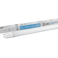 Фото товара - Лампа светодиодная ЭРА STD LED T8-24W-840-G13-1500mm G13 поворотный 24Вт трубка стекло нейтральный белый свет