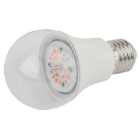 Фото товара - Фитолампа для растений светодиодная ЭРА FITO-12W-RB-E27-K красно-синего спектра 12 Вт Е27