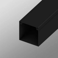 Фото товара - Кабель-канал ЭРА KK-B-40-40 черный 40x40мм 24м
