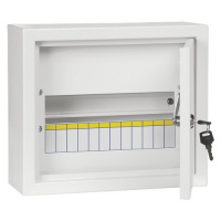Фото товара - TITAN 3 Корпус металлический ЩРн-12 (265х310х120мм) IP31 белый IEK