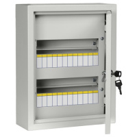 Фото товара - TITAN 3 Корпус металлический ЩРн-24 (395х310х120мм) IP31 IEK