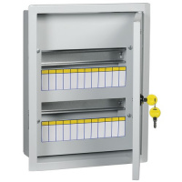 Фото товара - TITAN 3 Корпус металлический ЩРв-24 (395х310х120мм) IP31 IEK