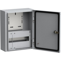 Фото товара - TITAN Корпус металлический ЩУРн-1/12 (395х310х145мм) IP54 без окна IEK