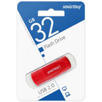 Фото товара - UFD 2.0 накопитель SmartBuy 032GB Scout Red (SB032GB2SCR)
