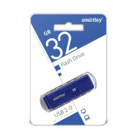 Фото товара - USB 2.0 накопитель  Smartbuy 032GB Dock Blue  (SB32GBDK-B)