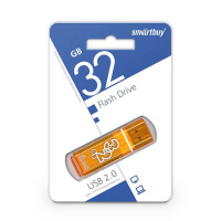Фото товара - USB 2.0 накопитель Smartbuy 032GB Glossy series Orange (SB32GBGS-Or)