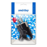Фото товара - Вилка Smartbuy, с кольцом с заземлением черная 16А 250В (SBE-16-P03-b)/480