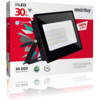 Фото товара - Светодиодный (LED) прожектор FL SMD Smartbuy-30W/6500K/IP65 (SBL-FLSMD-30-65K)/50