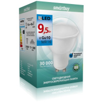 Фото товара - Светодиодная (LED) Лампа Smartbuy-Gu10-9_5W/6000 (SBL-GU10-9_5-60K)/100