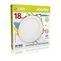 Фото товара - Накладной (LED) светильник Round SDL Smartbuy-18w/6500K/IP40 (SBL-RSDL-18-65K)/30