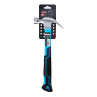 Фото товара - Молоток с гвоздодером столярный с плексигласс. рукояткой, 225 г, Smartbuy tools