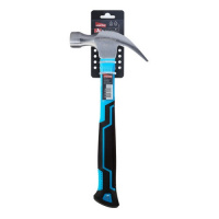 Фото товара - Молоток с гвоздодером столярный с плексигласс. рукояткой, 680 г, Smartbuy tools