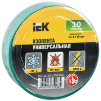 Фото товара - MIXTAPE 3 Изолента 0,13х15мм зеленая 10м IEK